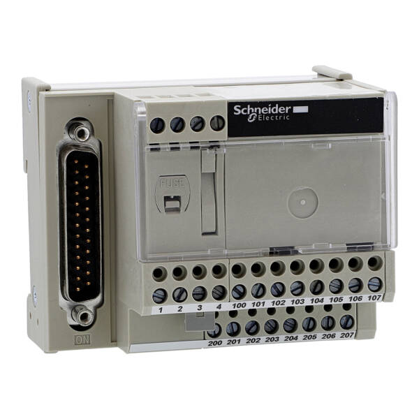 connection sub-base ABE7 - for distribution of 4 analog output channels - Schneider Electric - ABE7CPA21