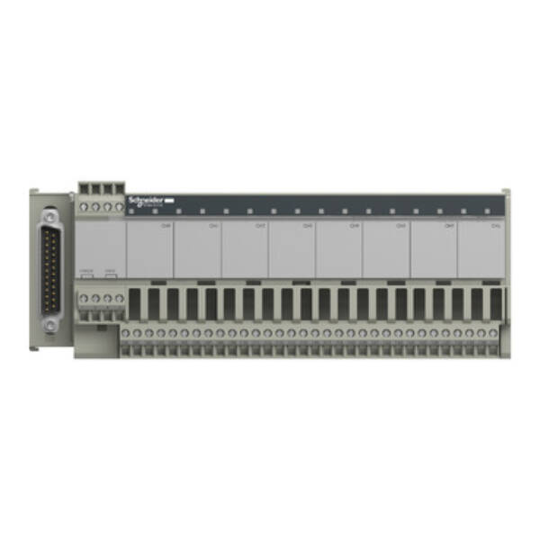 connection sub-base ABE7 - for distribution of 8 analog input channels - Schneider Electric - ABE7CPA31