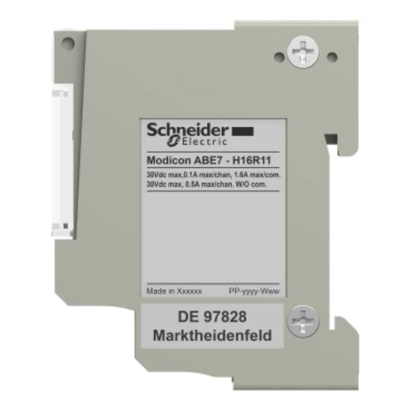 passive connection sub-base ABE7 - 16 inputs or outputs - Led - Schneider Electric - ABE7H16R11