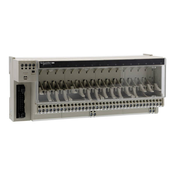 sub-base for plug-in relay ABE7 - 16 channels - relay 10 mm - Schneider Electric - ABE7P16T210
