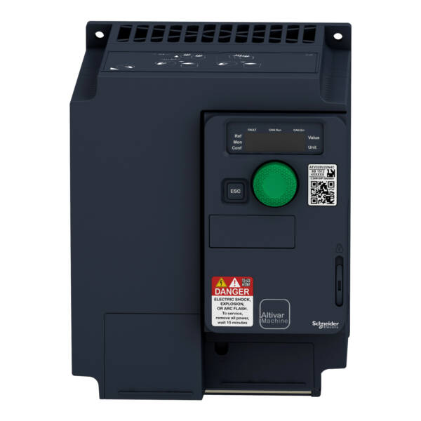 variable speed drive, ATV320, 3 kW, 380…500 V, 3 phases, compact - Schneider Electric - ATV320U30N4C