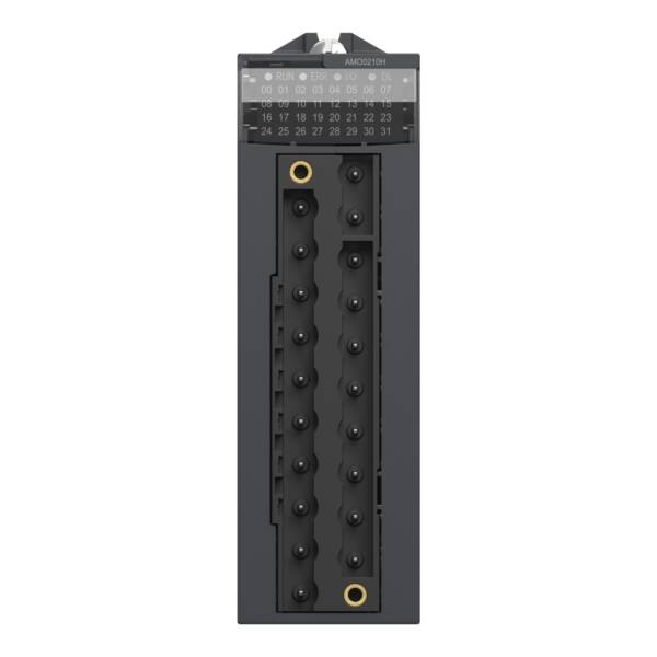 isolated analog output module X80 - 2 outputs - for severe environment - Schneider Electric - BMXAMO0210H