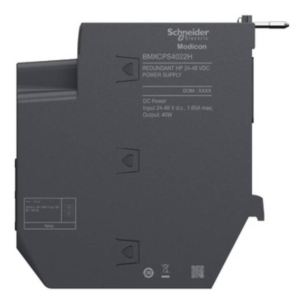 redundant power supply module X80 - 24..48 V DC -for severe environments - Schneider Electric - BMXCPS4022H