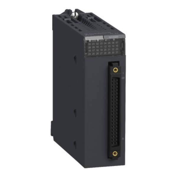 discrete input module X80 - 32 inputs - 24 V DC positive - severe - Schneider Electric - BMXDDI3202KH