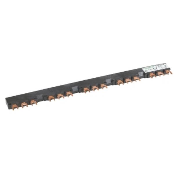 Linergy FT - Comb busbar - 63 A - 5 tap-offs - 54 mm pitch - Schneider Electric - GV2G554