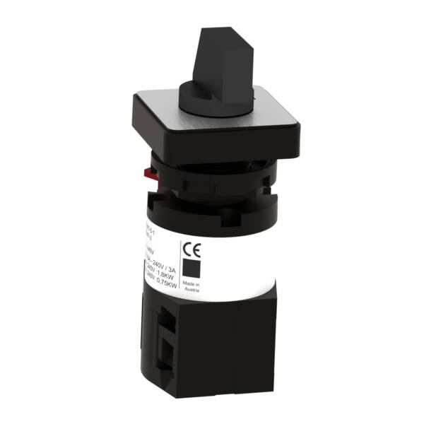 Harmony K1, K2, Cam switch, 2 poles, with off position, 60° switching angle, 10 A, for Ø 16 or 22 mm - Schneider Electric - K10B002ACH