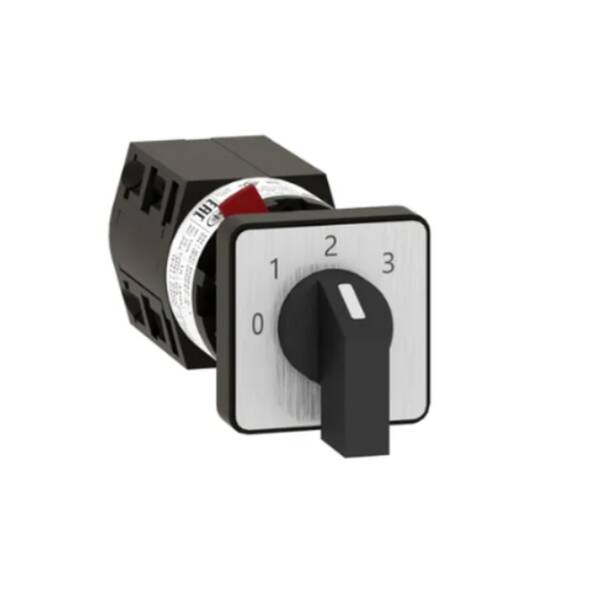 Harmony K1, K2, Cam stepping switch, 1 pole, with off position, 45° switching angle, 10 A, for Ø 16 or 22 mm - Schneider Electric - K10C003QCH