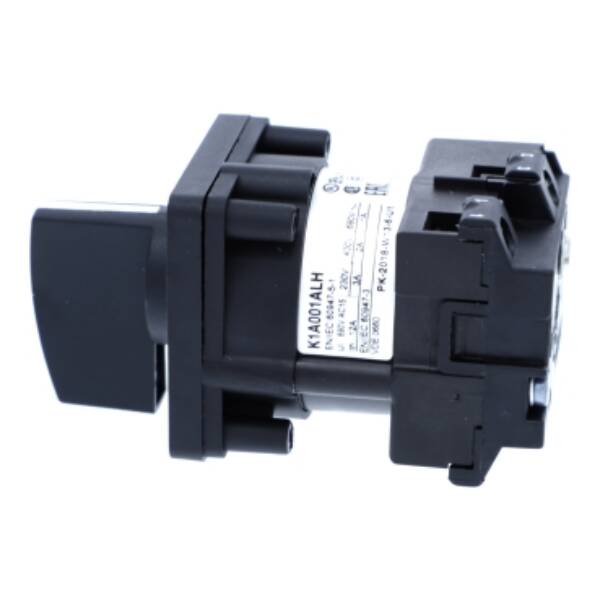 Harmony K1, K2, Cam switch, 1 pole, 45°, 12 A, screw mounting - Schneider Electric - K1A001ALH