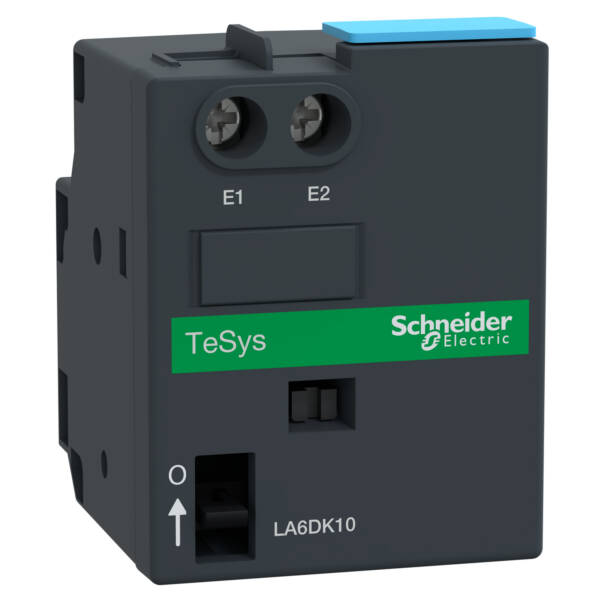 auxiliary latch block TeSys D - 24 V DC/AC 50...60 Hz - Schneider Electric - LA6DK10B