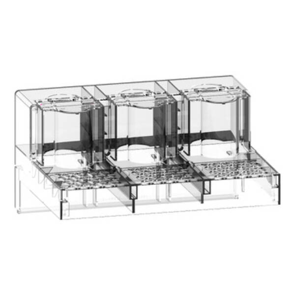 Terminal shroud,TeSys Giga contactor,for LC1G630-800,3 Pole,IP20 - Schneider Electric - LA9G3703