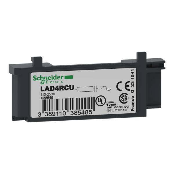 RC Transient Suppressor 110 TO 250 VAC - Schneider Electric - LAD4RCU