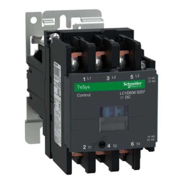 TeSys D contactor S207 - 3P (3NO) AC-3 65A <=440V - coil 110V DC wide - Schneider Electric - LC1D656FWS207