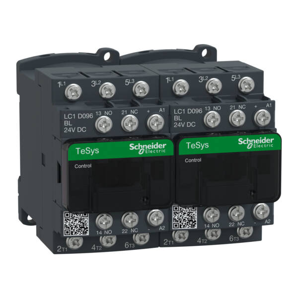 REVERSING CONTACTOR 575VAC 9A IEC - Schneider Electric - LC2D096BL