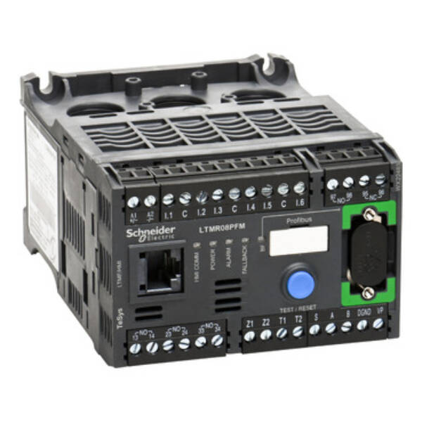 motor controller LTMR TeSys T - 100..240 V AC 8 A for Profibus DP - Schneider Electric - LTMR08PFM