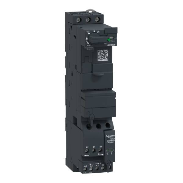 Reversing power base, TeSys U, 3P, 32A/690V, coil 24V AC - Schneider Electric - LU2B32B