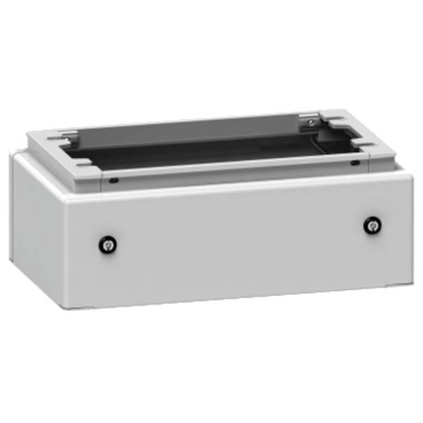 2 external mounting doble bar locks for ZZ plinth of PLAZ enclosure - Schneider Electric - NSYAELZ