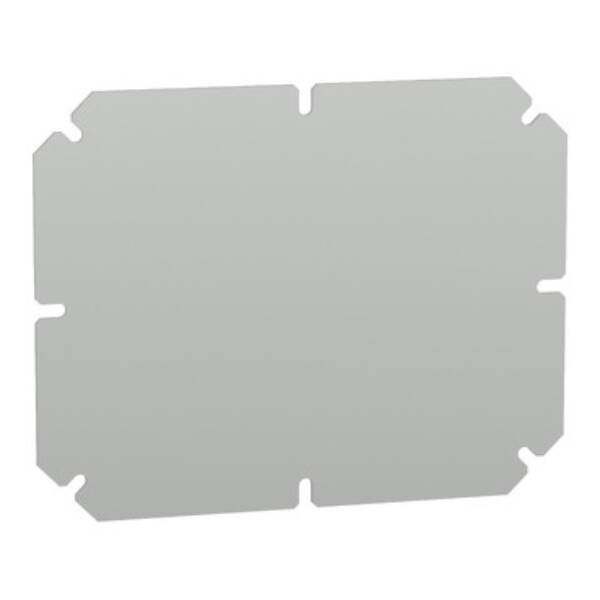 Insulating mounting plate, thickness 3 mm, For boxes of H225W175 mm - Schneider Electric - NSYAMPA2419TB
