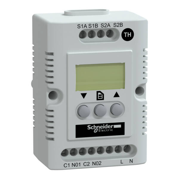 Climasys CC - Electronical thermostat 200..240V - range of temperature -40…80°C - Schneider Electric - NSYCCOTH230VID