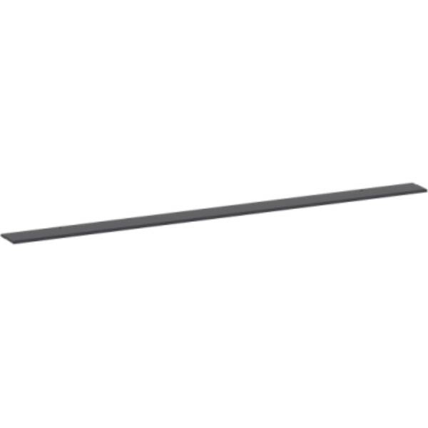 Self adhesive and fixed canopy for landscape enclosure W847xD62 mm - RAL9005 - Schneider Electric - NSYCSA68