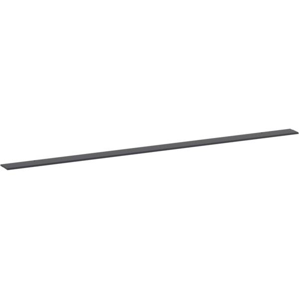 Self adhesive and fixed canopy for landscape enclosure W1056xD62 mm - RAL9005 - Schneider Electric - NSYCSA810