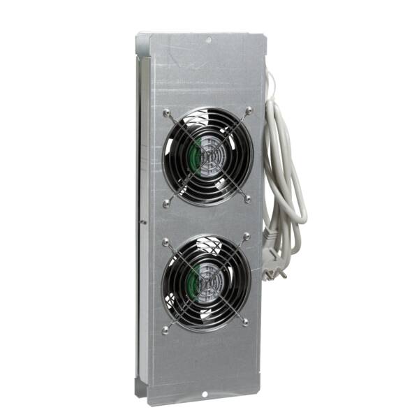 Actassi - ventilation plate with 2 cut-outs with fan - Schneider Electric - NSYECVT2V440