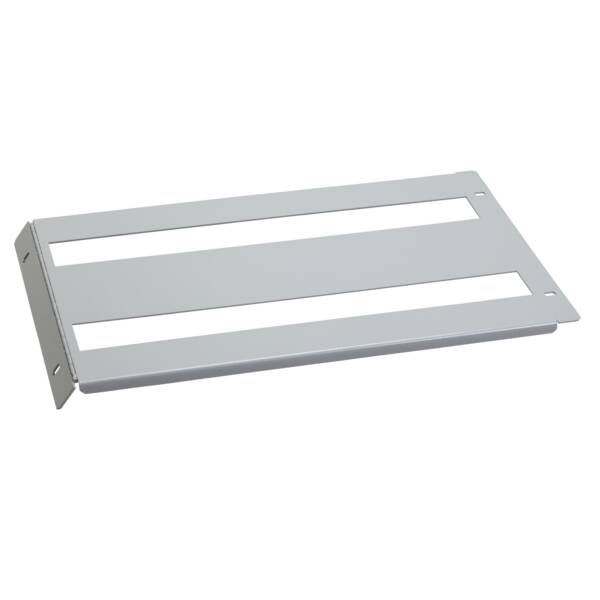 "Hinges cut-out cover plate, PanelSeT SFN, SF, SM, for electrical enclosure W600mm, 2 cut outs, H400mm" - Schneider Electric - NSYMUCH406