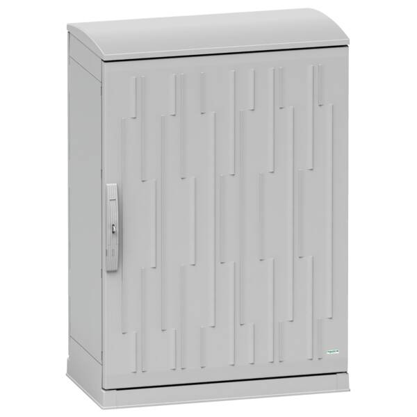 Thalassa PHD outdoor heavy duty-enclosure H1593 W1250 D420 IP55 anti-postin door - Schneider Electric - NSYPHDZT15124