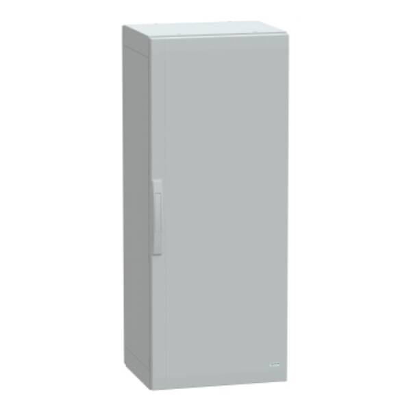 Floor standing enclosure polyester vers.PLA completely sealed 1250x500x420 IP65 - Schneider Electric - NSYPLA1254G