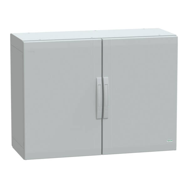 Floor standing enclosure polyester vers.PLA completely sealed 750x1000x420 IP65 - Schneider Electric - NSYPLA7104G