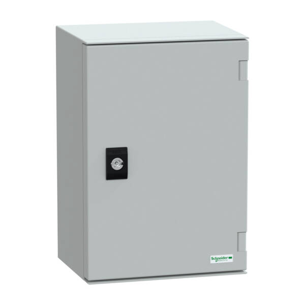 wall-mounting encl. ABS/PC monobloc IP66 H310xW215xD160mm+metal mount.plate - Schneider Electric - NSYPLM32PG