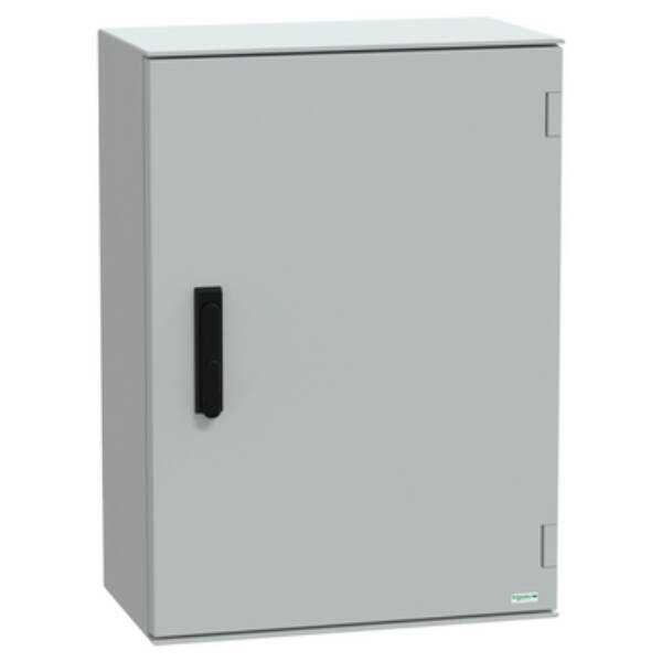 wall-mounting enclosure polyester monobloc IP66 H747xW536xD300mm 3points lock - Schneider Electric - NSYPLM75VG