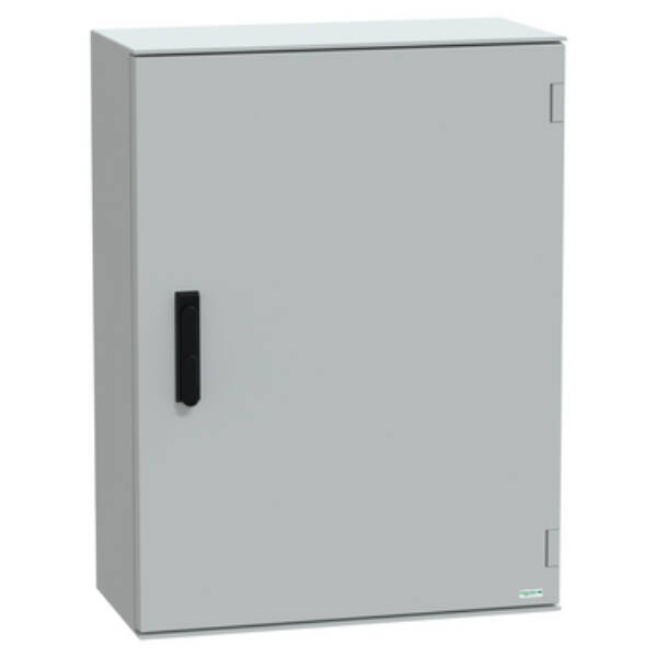 wall-mounting enclosure polyester monobloc IP66 H847xW636xD300mm 3points lock - Schneider Electric - NSYPLM86VG