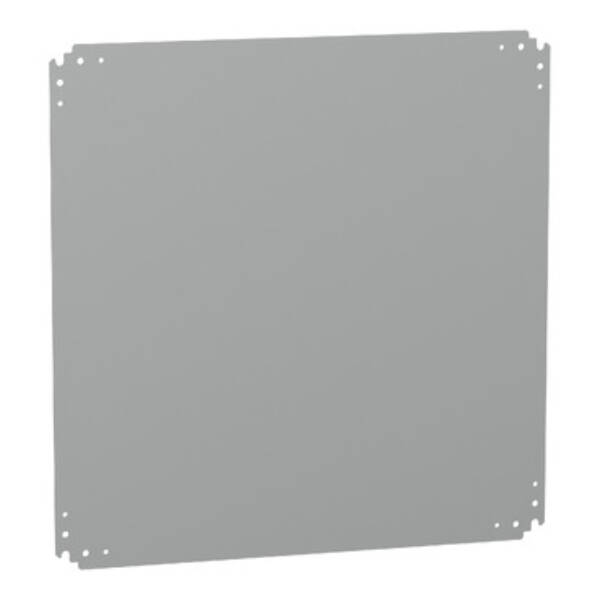 Metallic mounting plate for PLA enclosure H750xW750mm - Schneider Electric - NSYPMM77