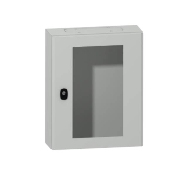 "PanelSet S3DM H500xW400xD150.IP66 IK10 RAL7035. top and bottom." - Schneider Electric - NSYS3DM5415T