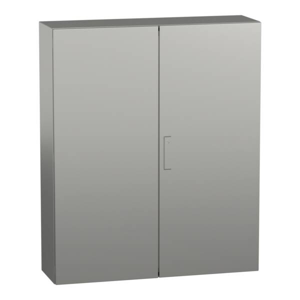 "PanelSet S3X stainless 304L, Scotch Brite® finish, H1200xW1000xD300 mm." - Schneider Electric - NSYS3X121030