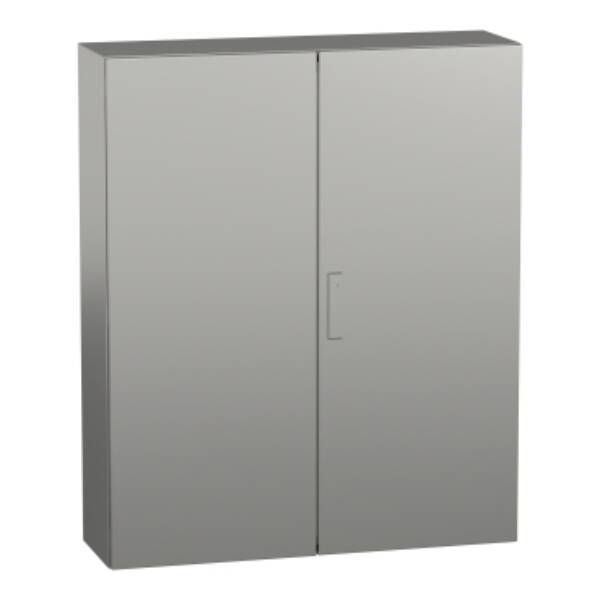 "PanelSet S3X stainless 316L, Scotch Brite® finish, H1200xW1000xD300 mm." - Schneider Electric - NSYS3X121030H