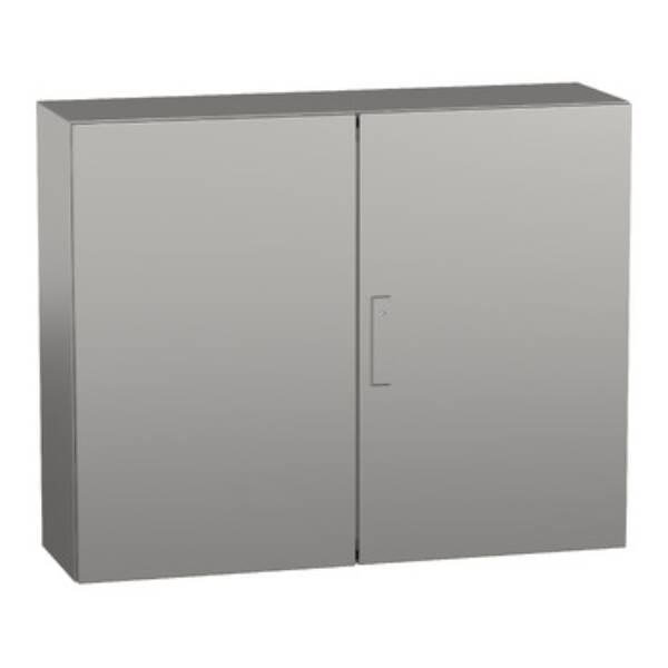 "PanelSet S3X - stainless steel 304L- Scotch Brite® finish - H800xW1000xD300 mm." - Schneider Electric - NSYS3X801030