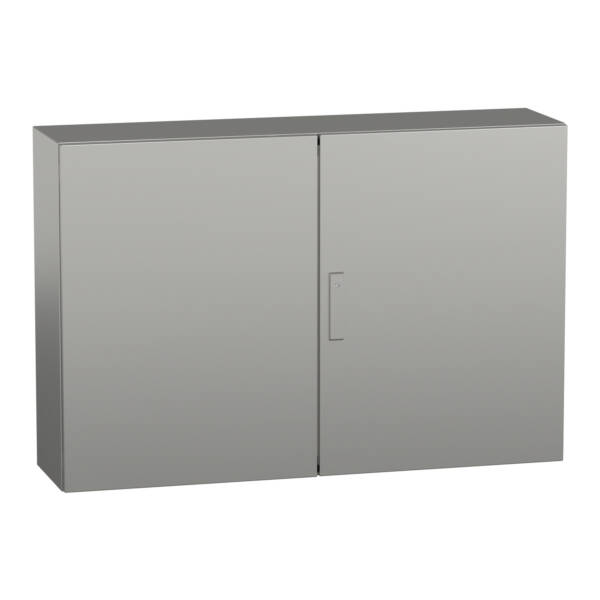 "PanelSet S3X - stainless steel 304L- Scotch Brite® finish - H800xW1200xD300 mm." - Schneider Electric - NSYS3X801230
