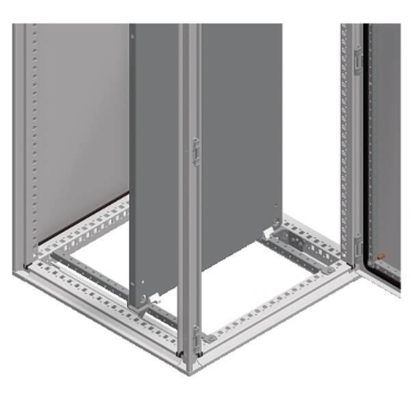 "Mounting plate sliding rails, PanelSeT SFN, PanelSet SF, D400mm  , set of 2" - Schneider Electric - NSYSMPS4