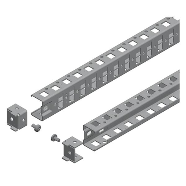 "Universal cross rails, PanelSeT SFN, PanelSeT SF, PanelSeT SM,  H40 W400mm, 1 row, set of 2" - Schneider Electric - NSYSUCR4040