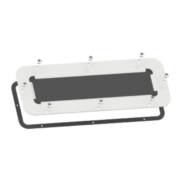 "PanelSeT S3D flexicable gland plate with membrane pearcable 178 x 63 mm" - Schneider Electric - NSYTLCME