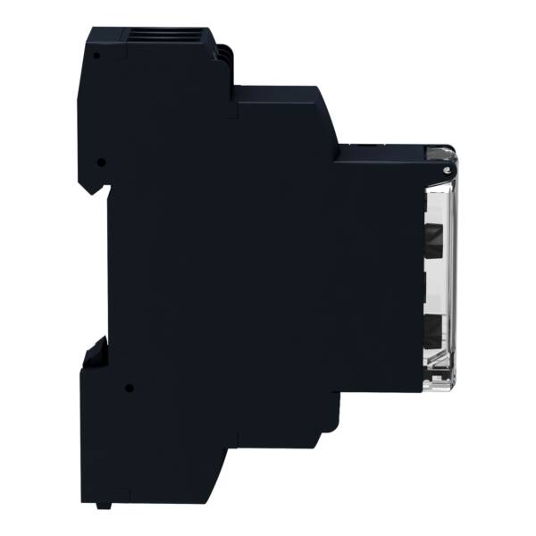 Modular timing relay, 8 A, 1 CO, 1 s..100 h, asymmetrical flashing, 24...240 V AC - Schneider Electric - RE17RLMU