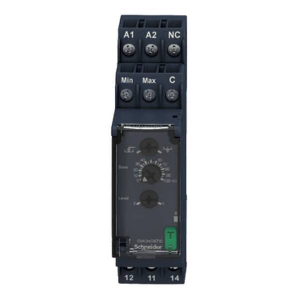 Modular liquid level control relay, 8 A, 1 CO, 24…240 V AC/DC - Schneider Electric - RM22LG11MR