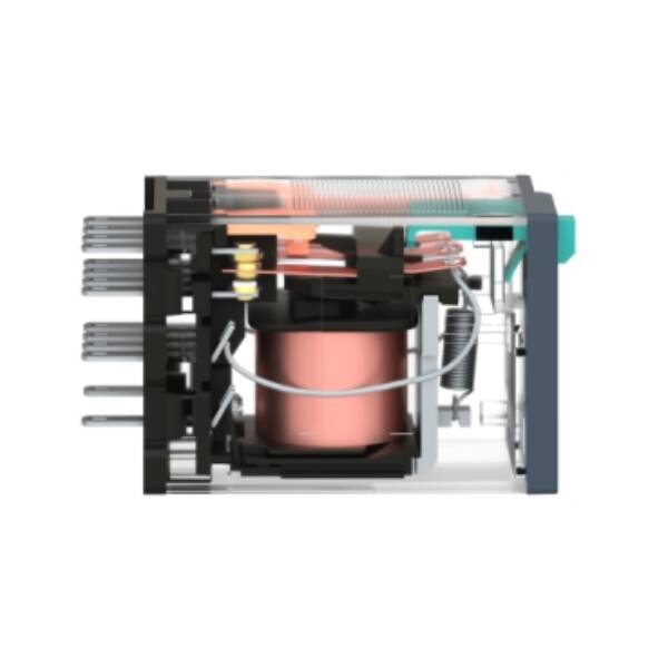 Miniature plug-in relay, 6 A, 4 CO, 24 V DC - Schneider Electric - RXM4AB1BD