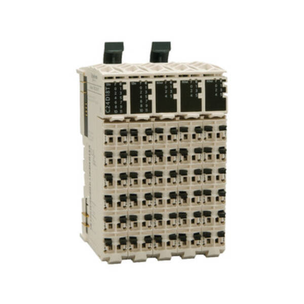 compact I/O expansion block TM5 - 20 I/O - 12 DI - 8 DO transistor - Schneider Electric - TM5C12D8T
