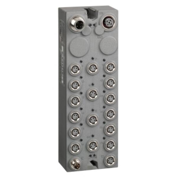 expansion block - TM7 - IP67 - 16 DI/DO - 24V DC - 0.5 A - M8 connector - Schneider Electric - TM7BDM16B