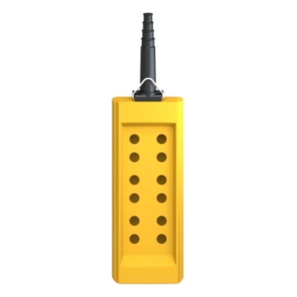 empty pendant control station XAC-B - 12 openings in 2 columns - Schneider Electric - XACB1215