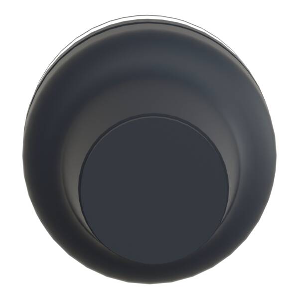 booted head for pushbutton XAC-B - black - 16 mm, -25..+70 °C - Schneider Electric - XACB9212