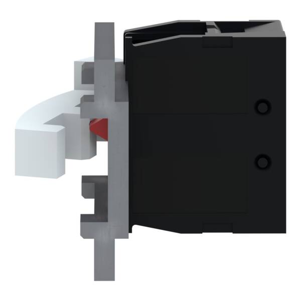 spring return contact block - 2 NC - base mounting - Schneider Electric - XACS104
