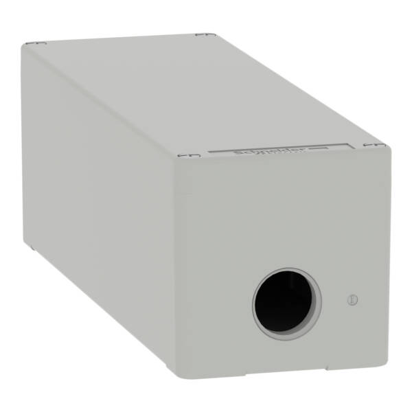 Harmony XAP, XB2 SL, Empty control station, zinc alloy, grey, M25, undrilled, 80 x 220 x 77 - Schneider Electric - XAPD44